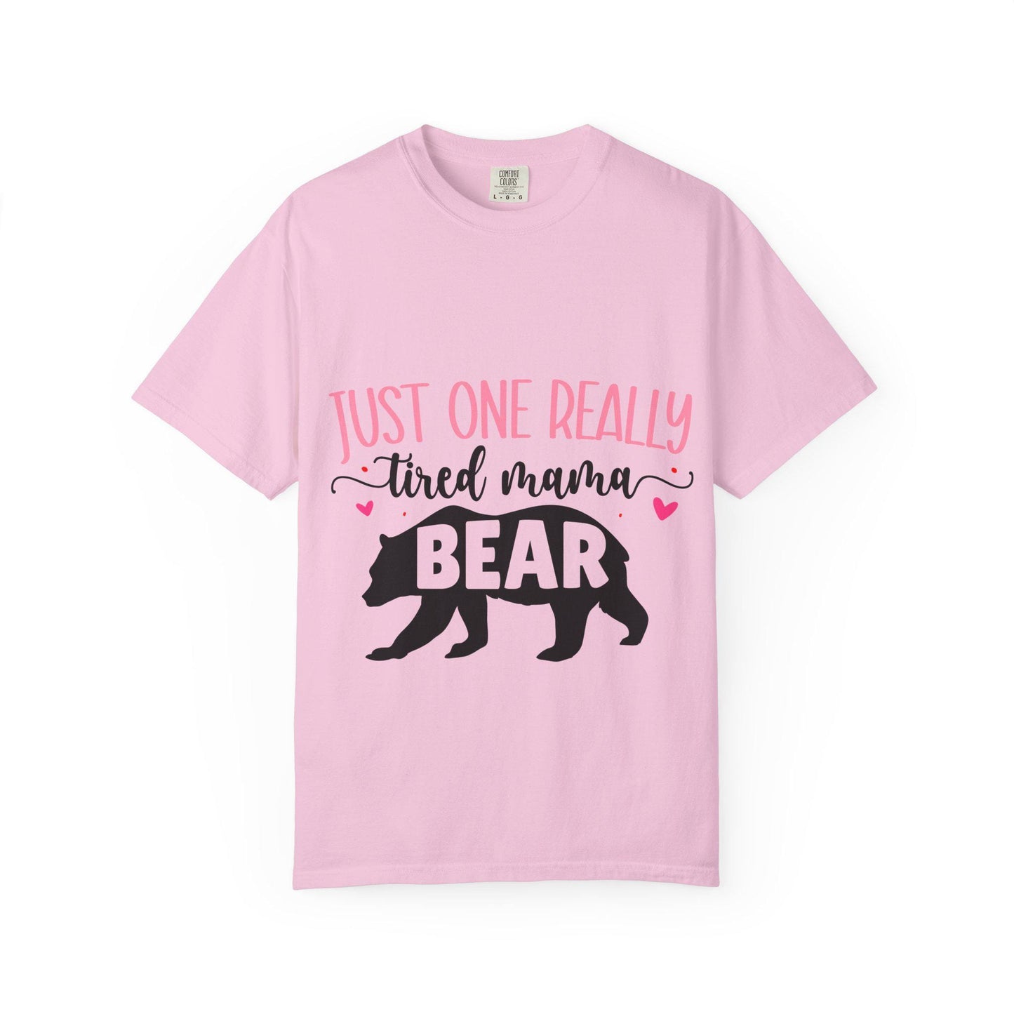 Modern Mama Comfort Colors Shirt Tired Mama Bear Trendy Mom T-Shirt Short Sleeve New Mom Gift Mommy Tee Mother’s Day or Birthday