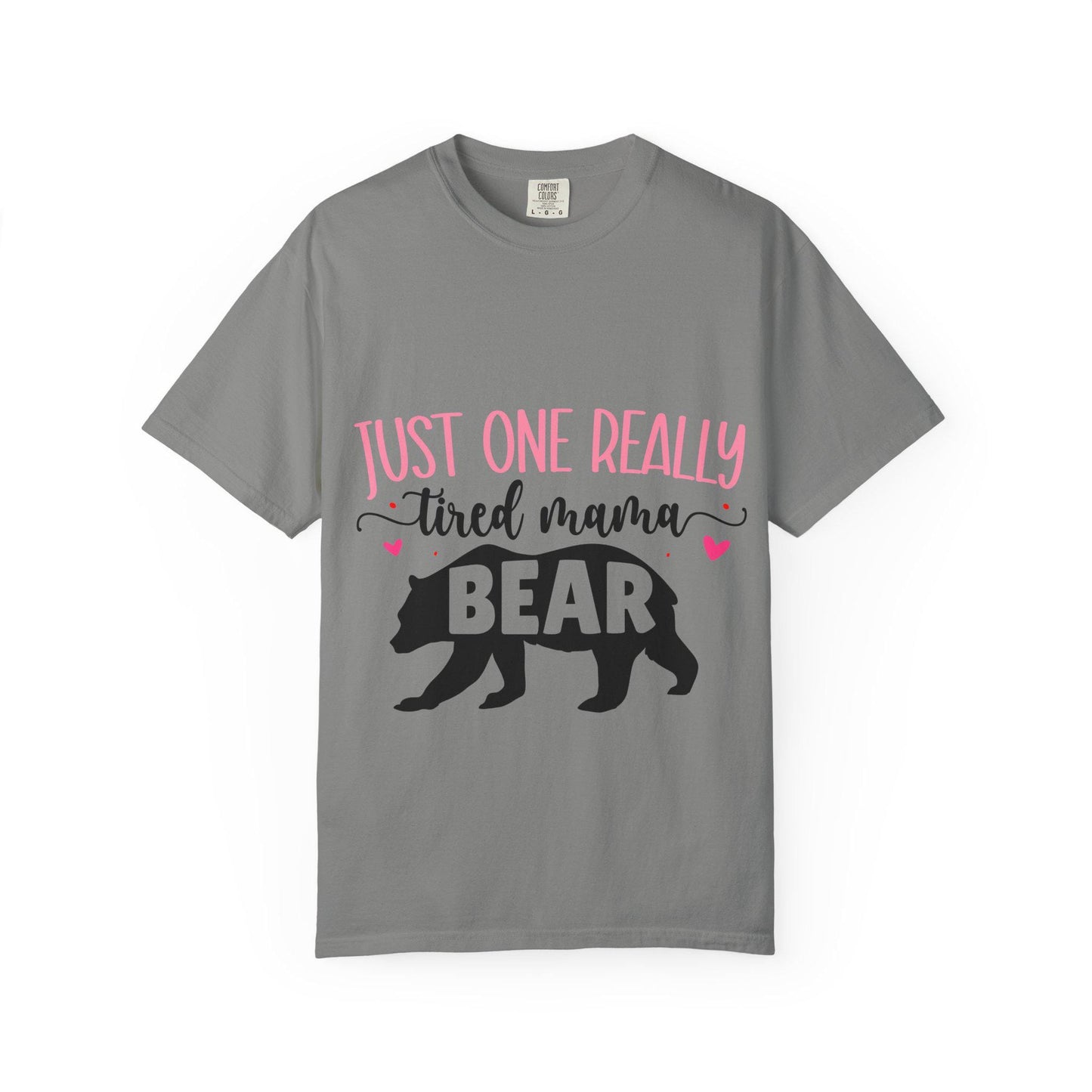 Modern Mama Comfort Colors Shirt Tired Mama Bear Trendy Mom T-Shirt Short Sleeve New Mom Gift Mommy Tee Mother’s Day or Birthday