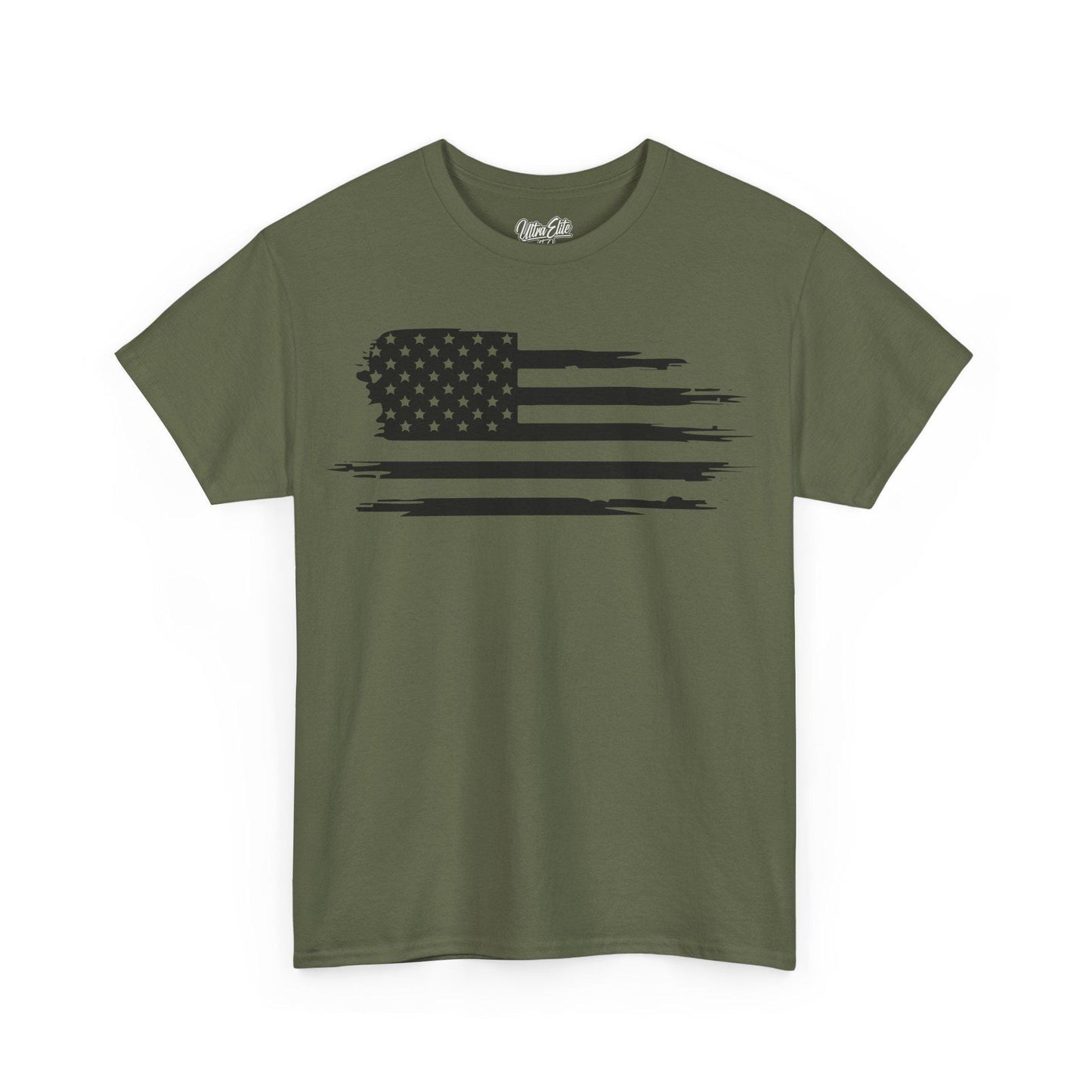 Patriot shirt for 4th of July Bold USA flag design great gift for veterans army military or gym wear Show your American pride USA Flag Tee