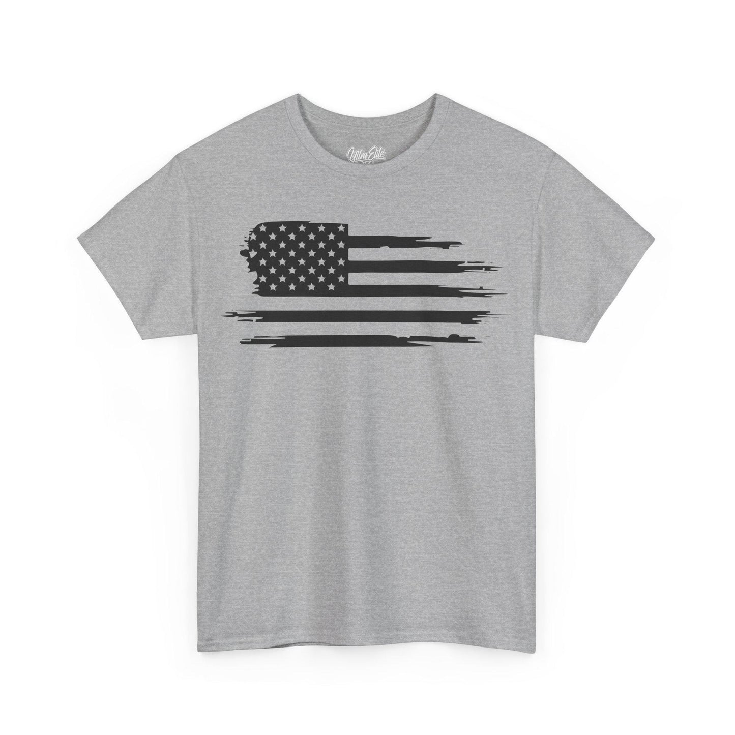 Patriot shirt for 4th of July Bold USA flag design great gift for veterans army military or gym wear Show your American pride USA Flag Tee