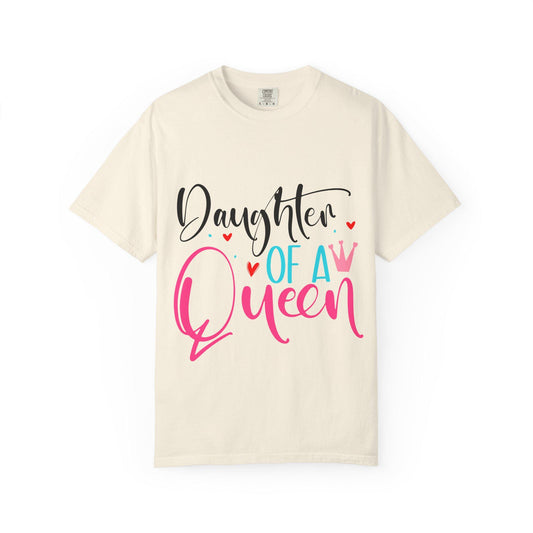 Modern Mama Comfort Colors Shirt Daughter of a Queen Trendy Mom T-Shirt Short Sleeve New Mom Gift Mommy Tee Mother’s Day or Birthday