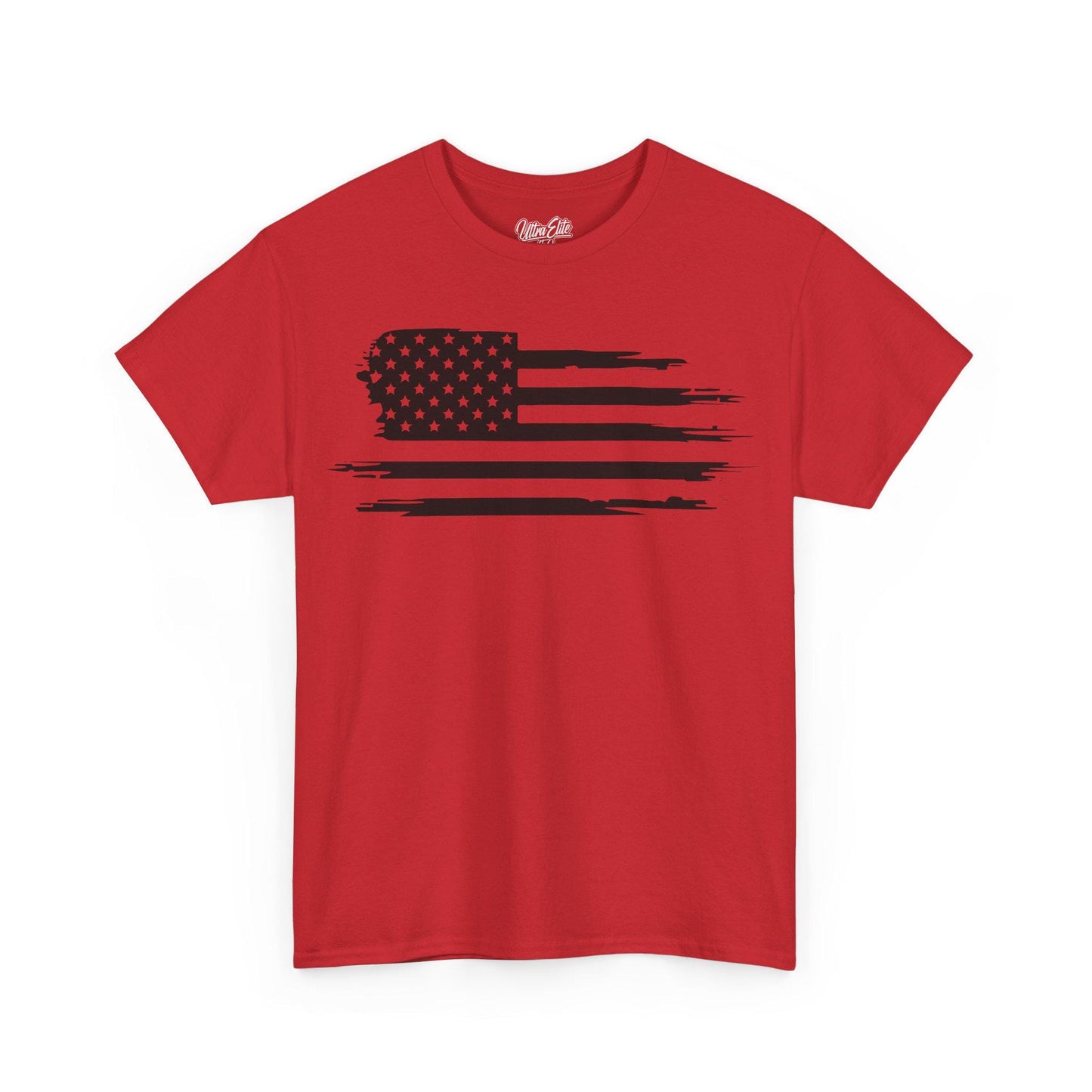 Patriot shirt for 4th of July Bold USA flag design great gift for veterans army military or gym wear Show your American pride USA Flag Tee
