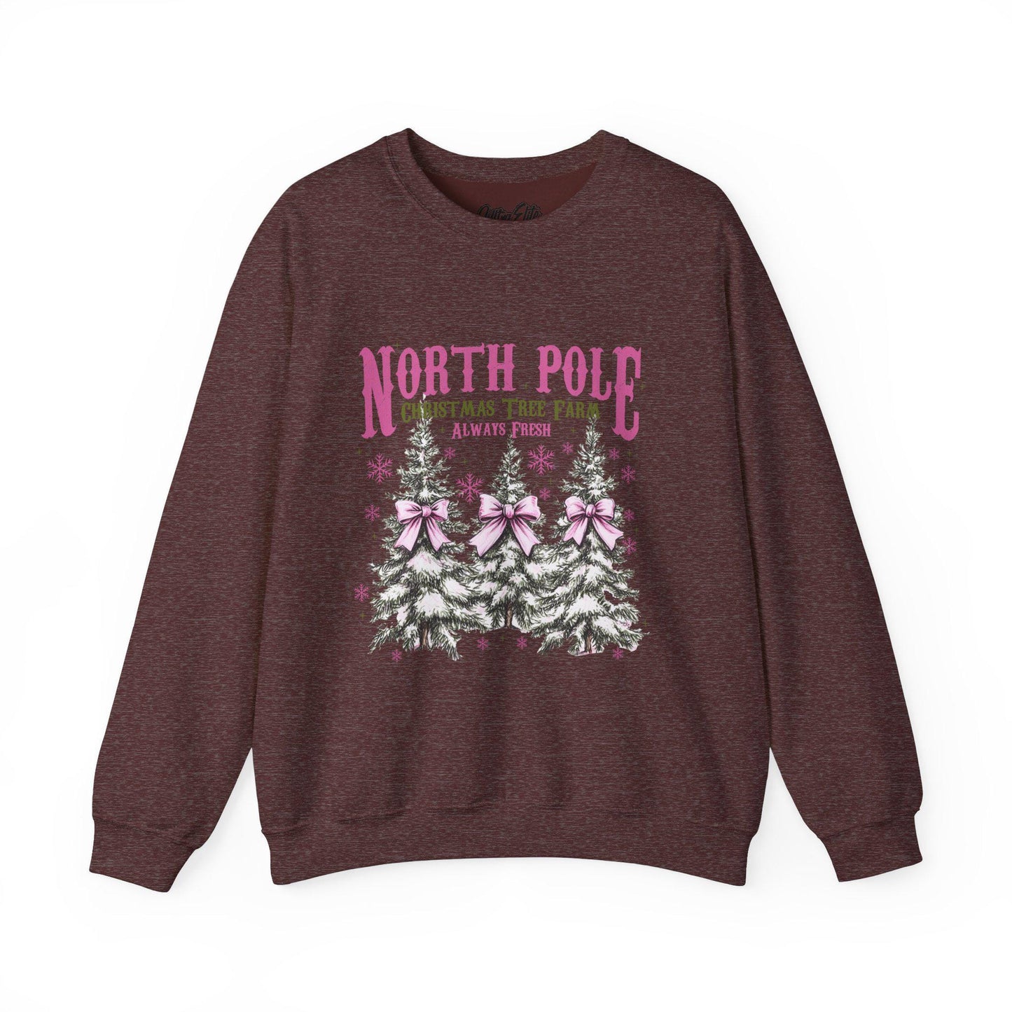 North Pole Christmas Shirt: Family Matching Long Sleeve Tee
