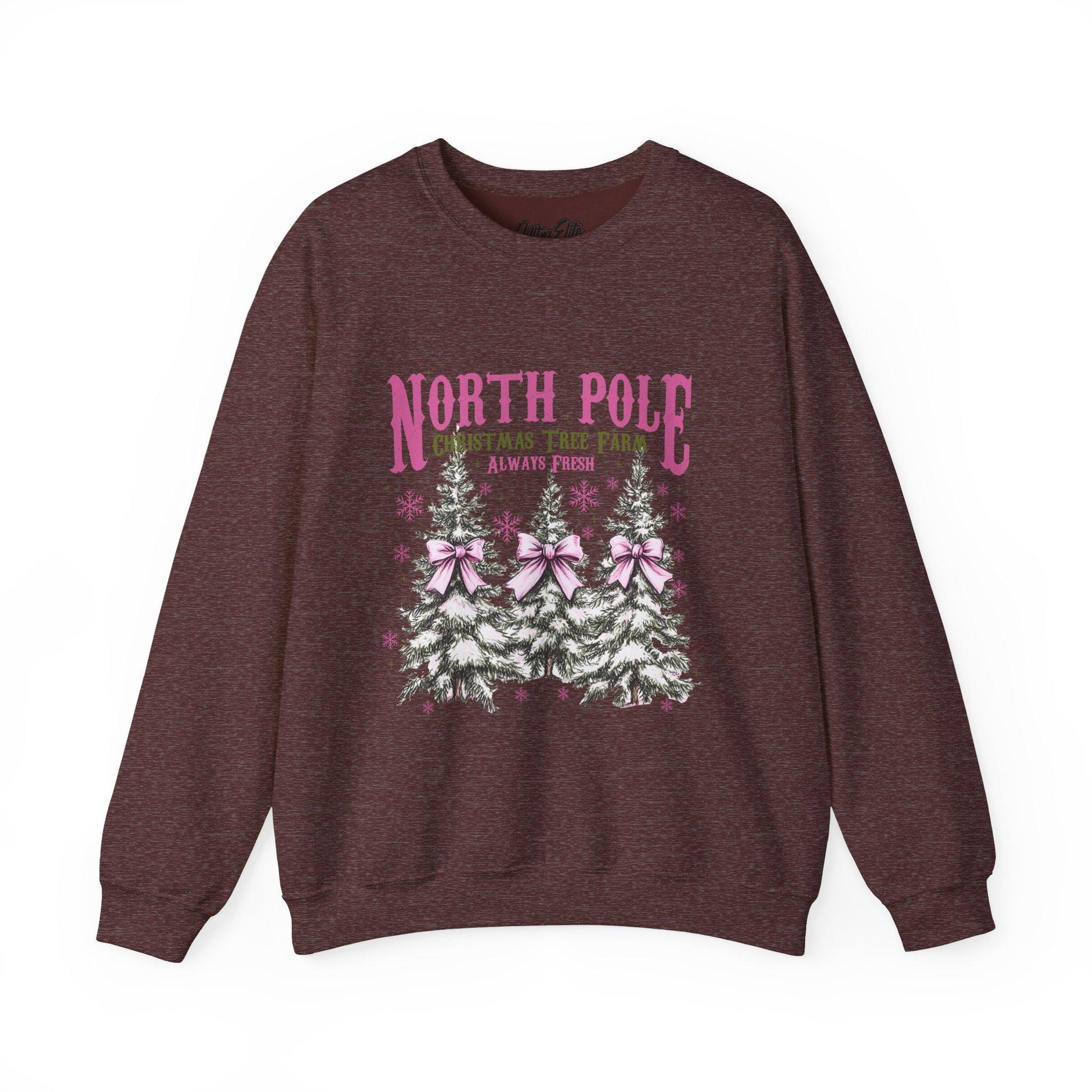 North Pole Christmas Shirt: Family Matching Long Sleeve Tee