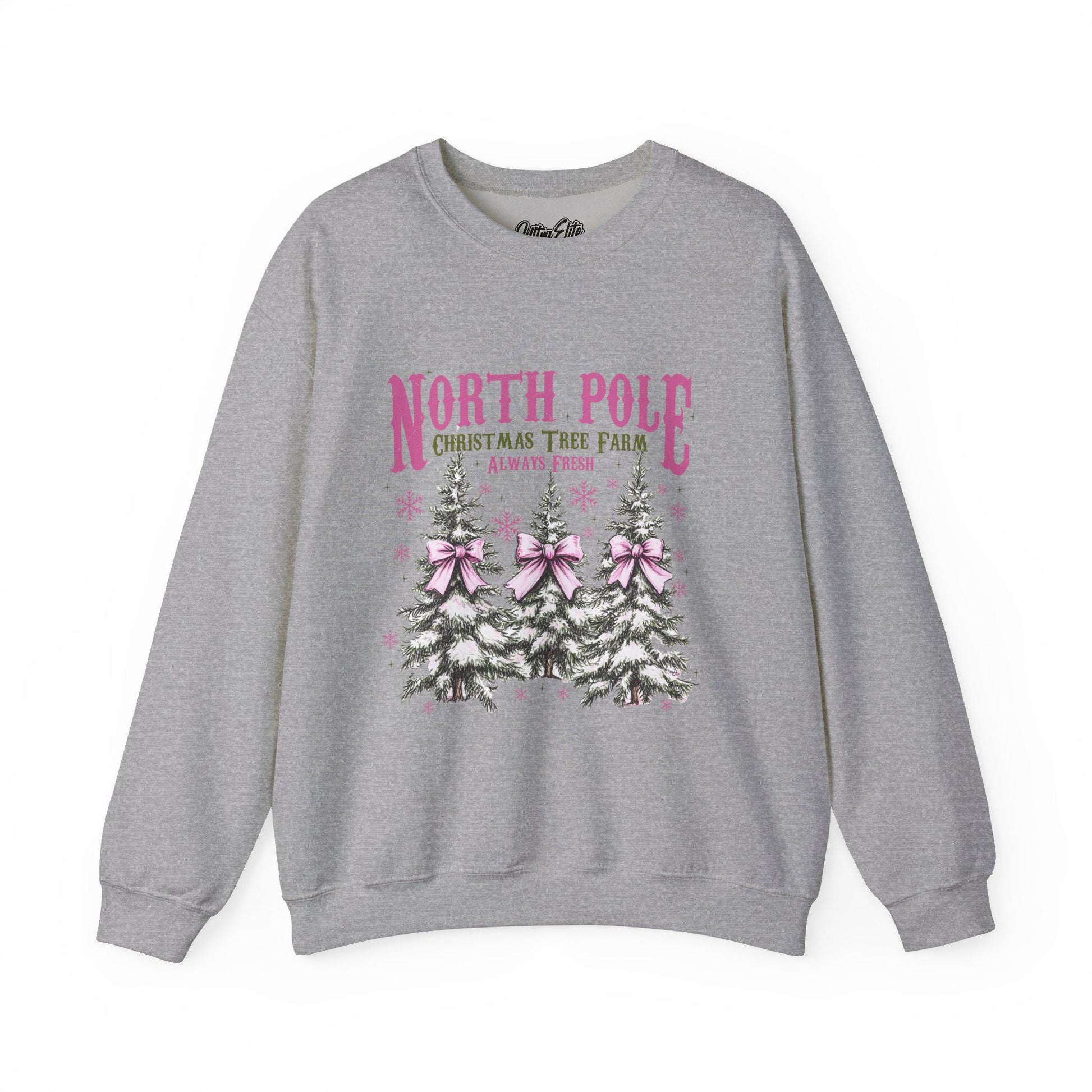 North Pole Christmas Shirt: Family Matching Long Sleeve Tee