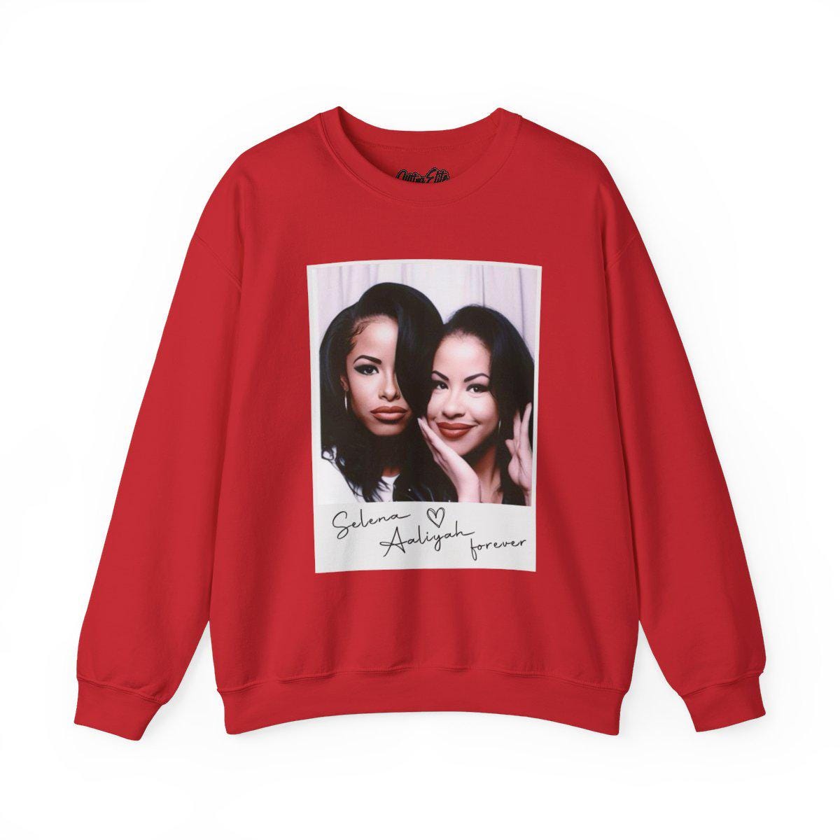 Selena & Aaliyah Graphic Tee: Hiphop Music Legends Sweatshirt