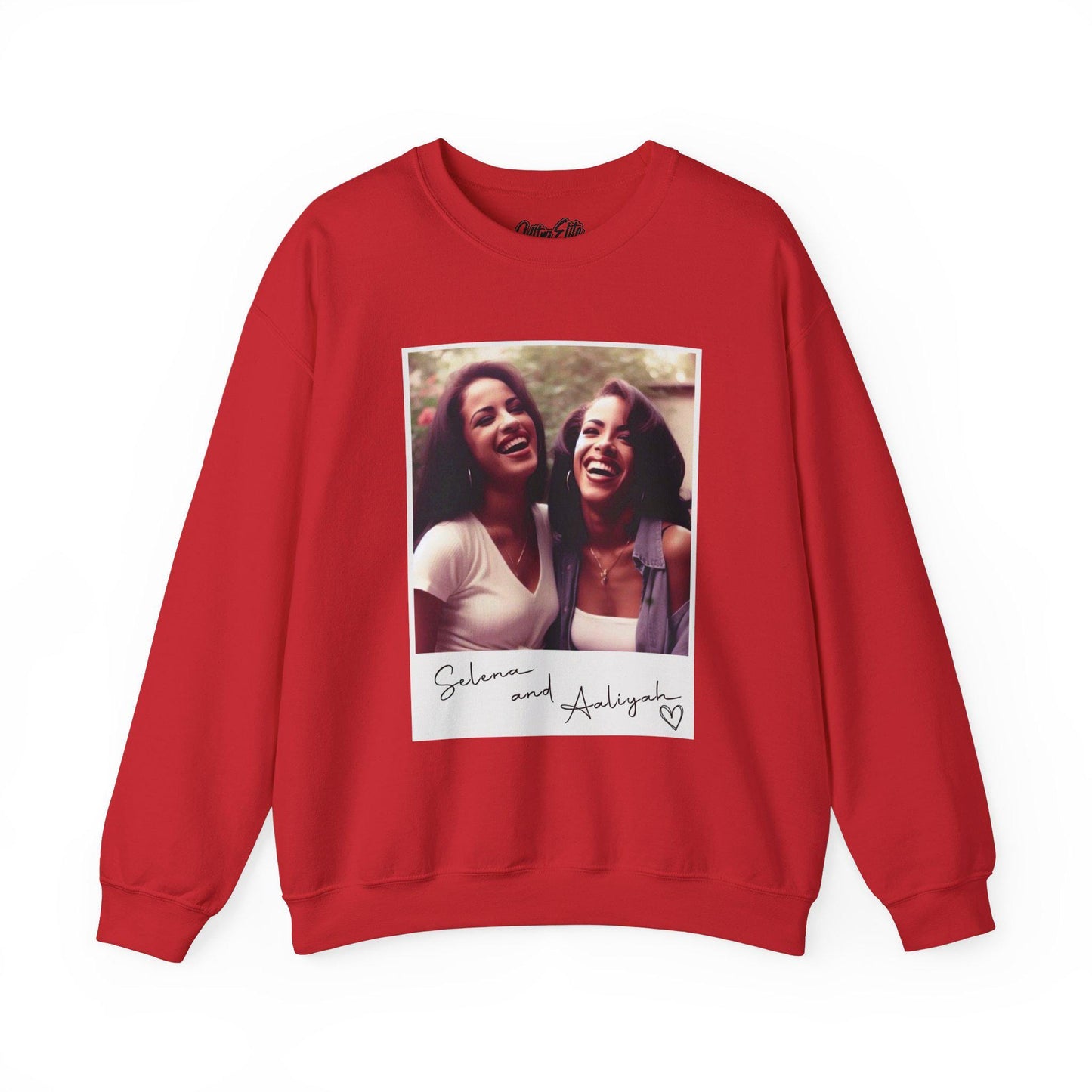 Selena & Aaliyah Graphic Sweatshirt: 90s Music Legends Tee