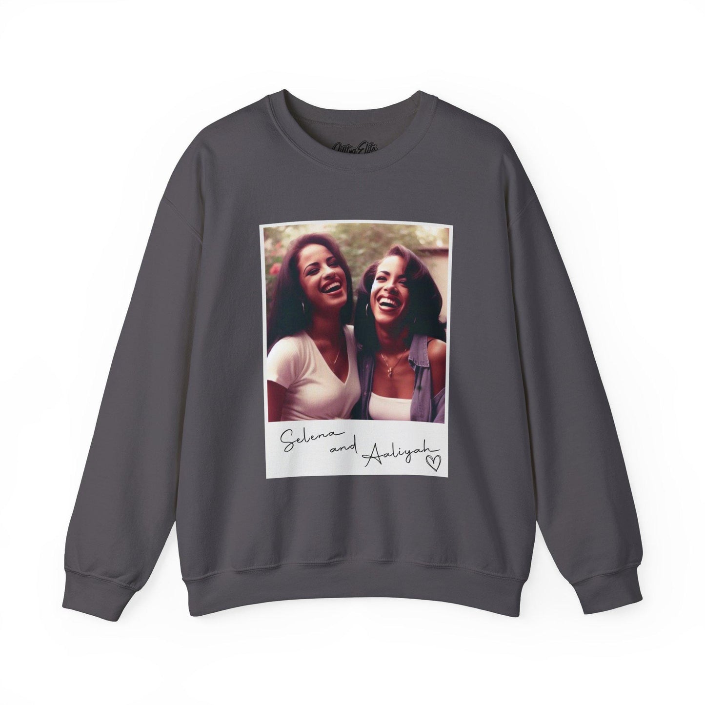 Selena & Aaliyah Graphic Sweatshirt: 90s Music Legends Tee