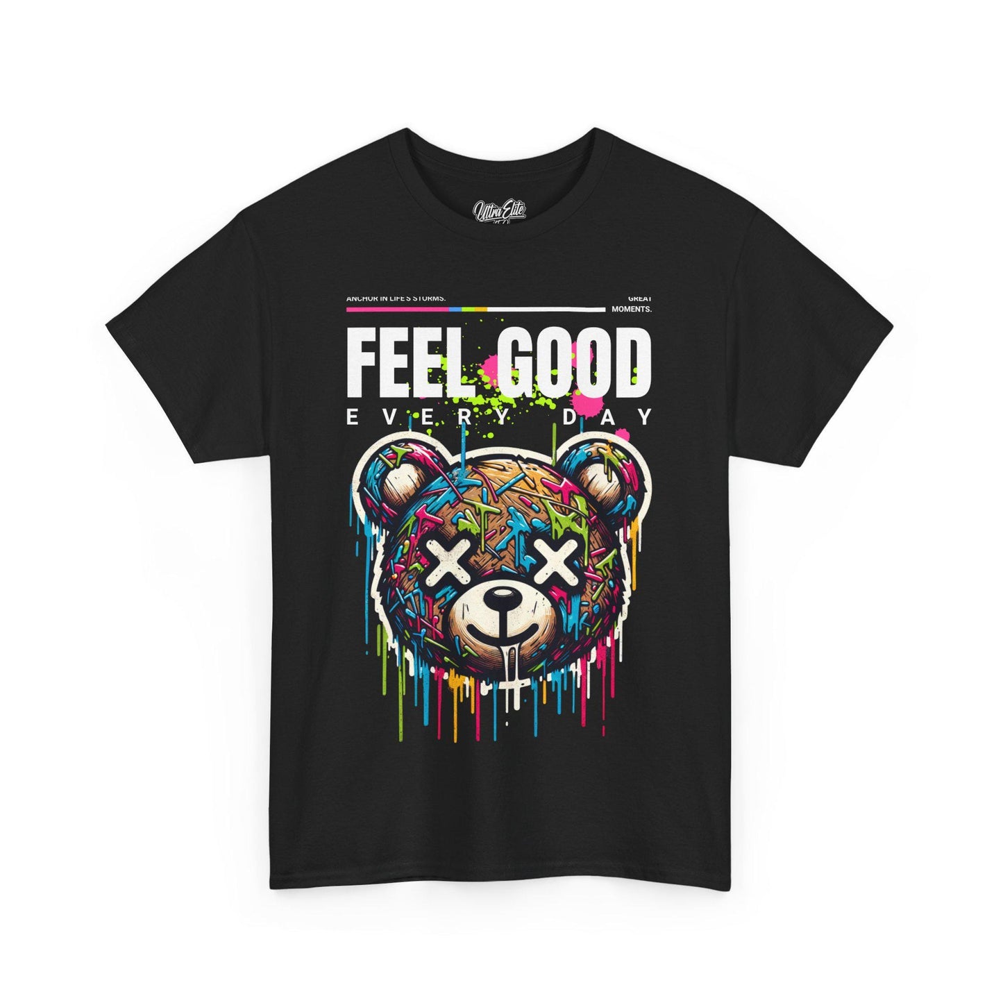 Urban Graphic Teddy Bear Tee: Compton Tupac Style