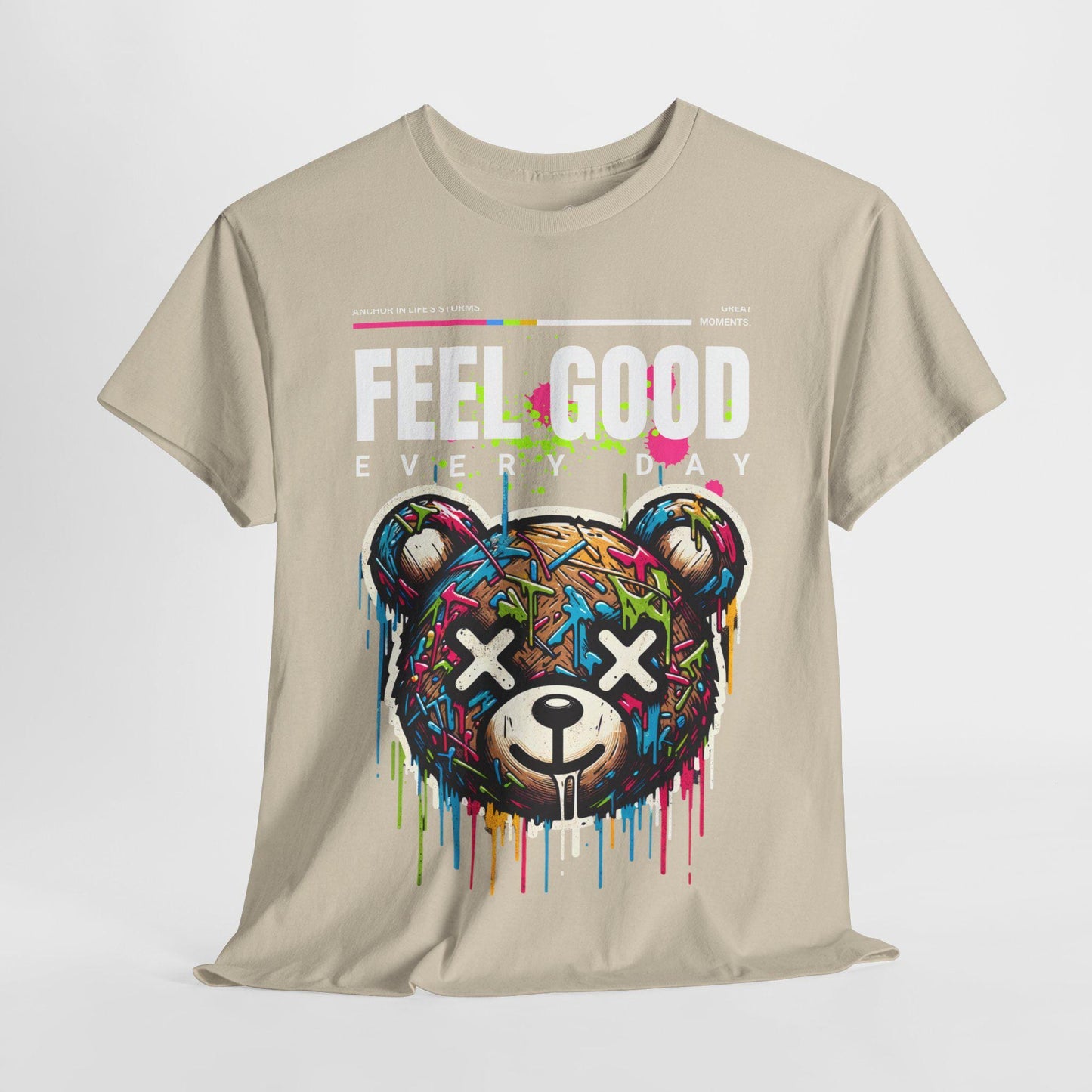 Urban Graphic Teddy Bear Tee: Compton Tupac Style