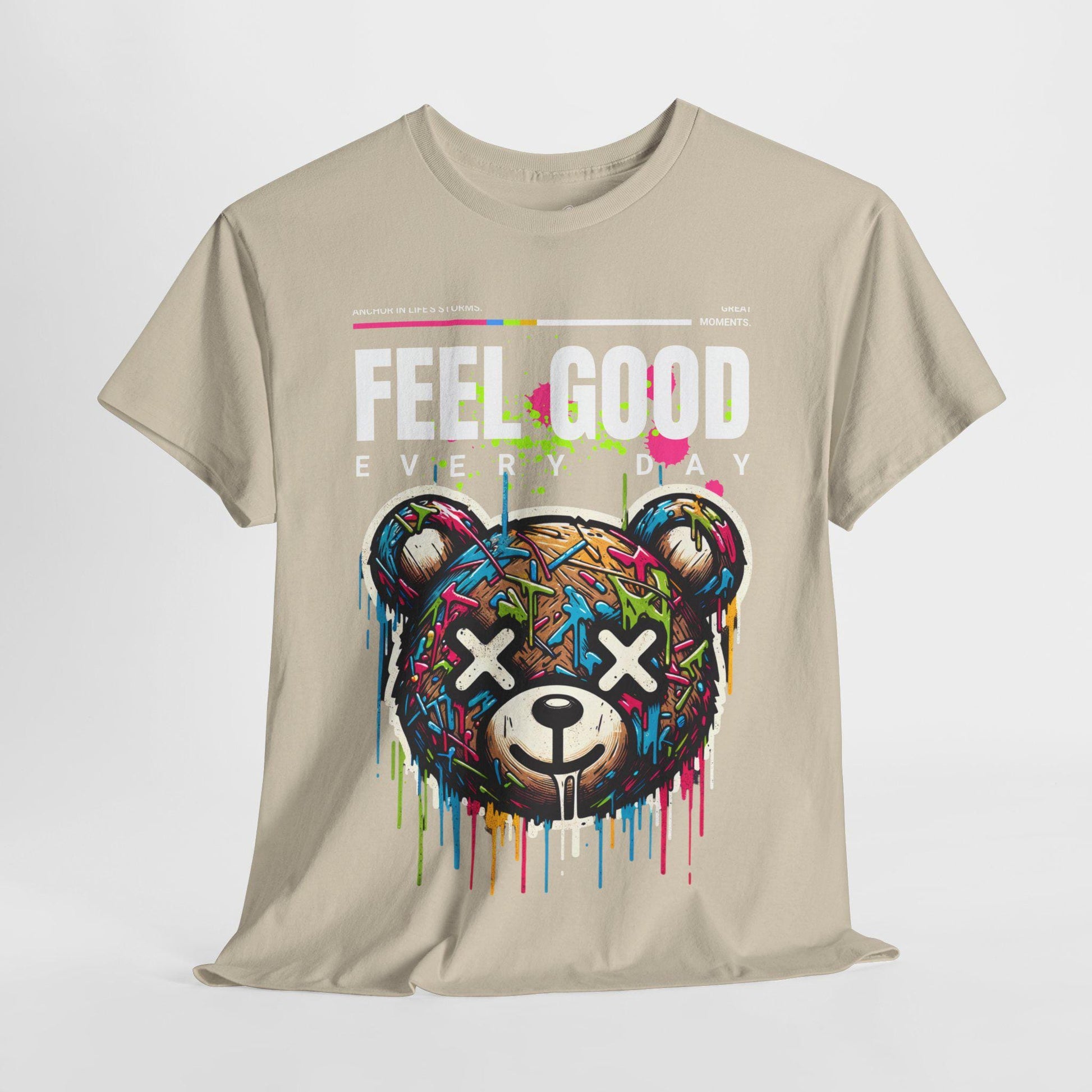 Urban Graphic Teddy Bear Tee: Compton Tupac Style
