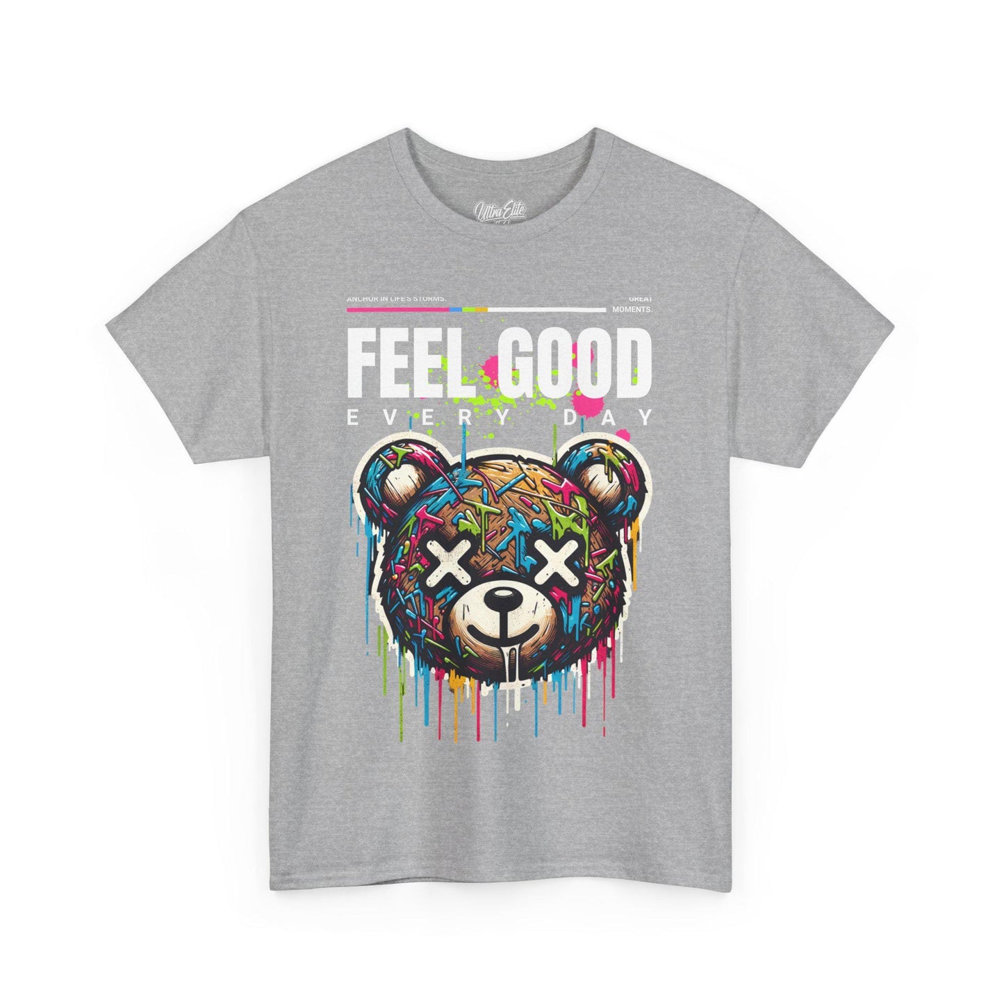 Urban Graphic Teddy Bear Tee: Compton Tupac Style