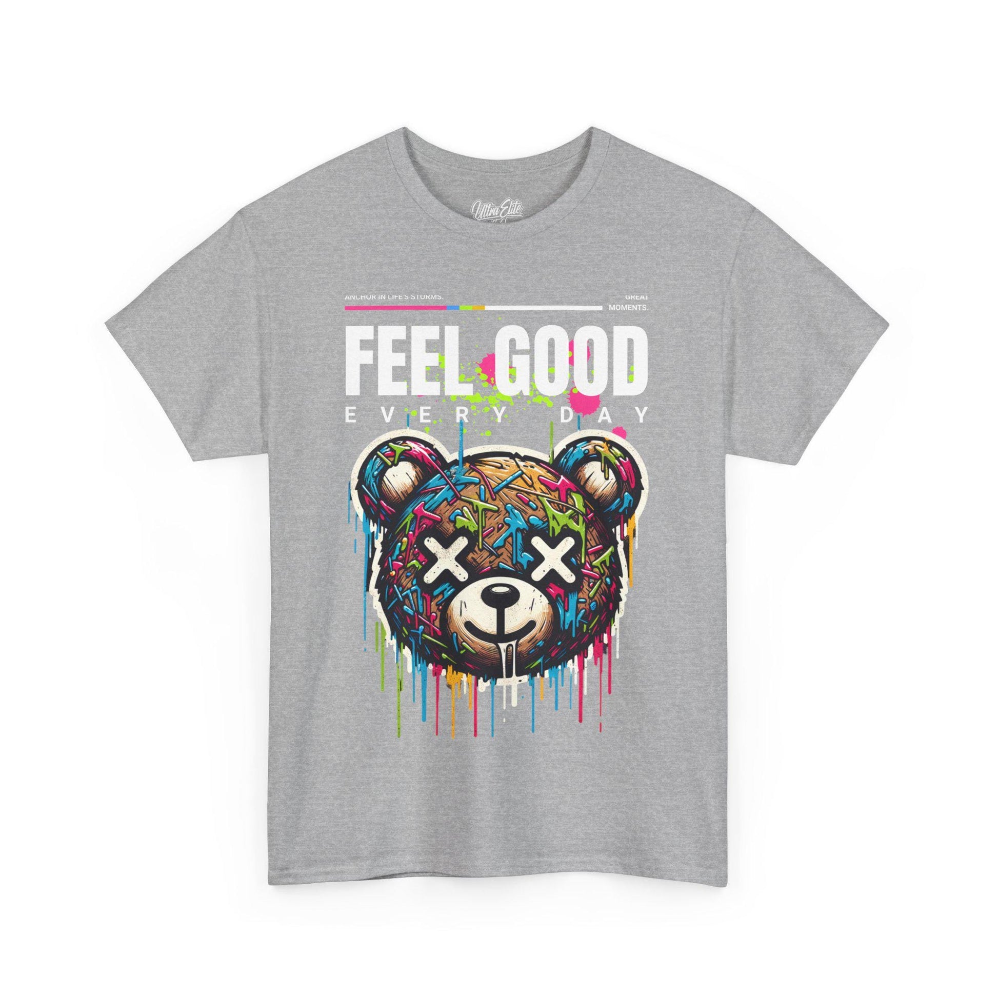 Urban Graphic Teddy Bear Tee: Compton Tupac Style
