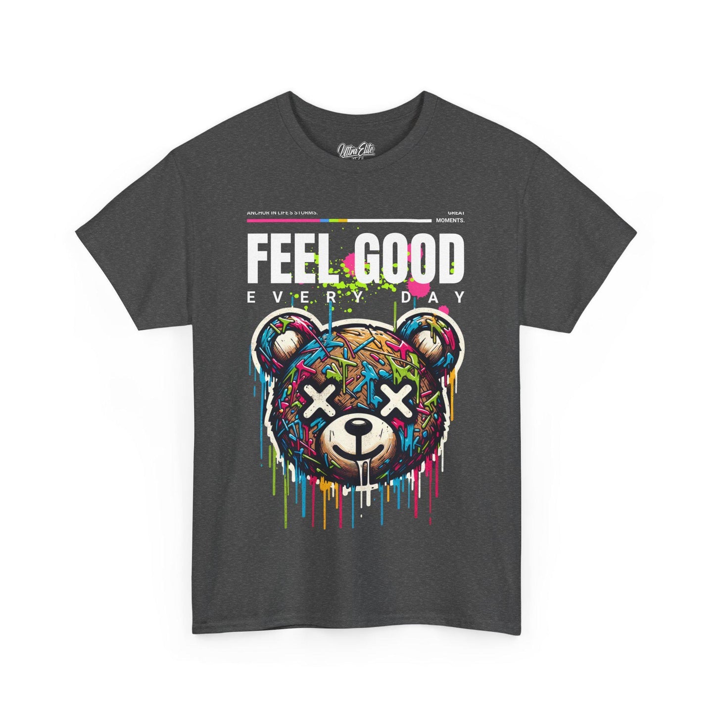 Urban Graphic Teddy Bear Tee: Compton Tupac Style