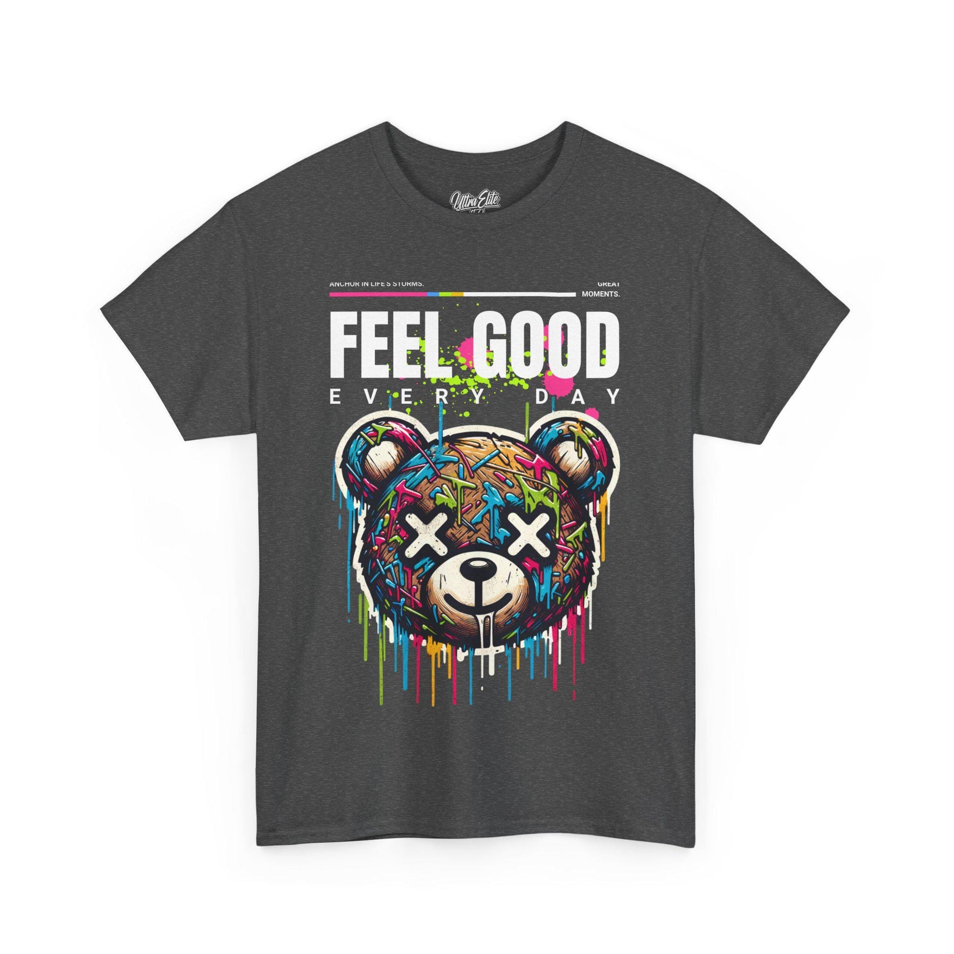 Urban Graphic Teddy Bear Tee: Compton Tupac Style