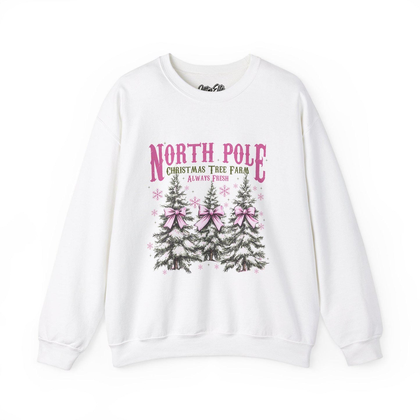 North Pole Christmas Shirt: Family Matching Long Sleeve Tee