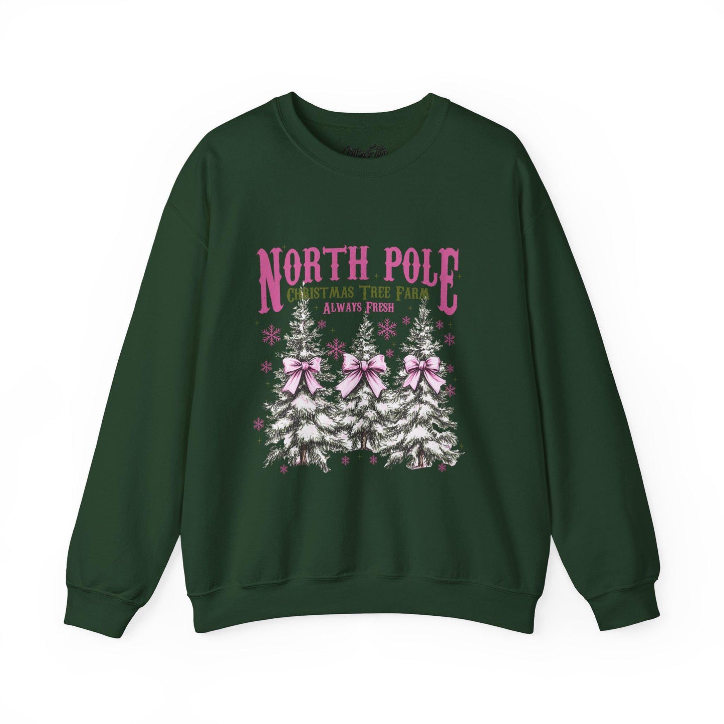 North Pole Christmas Shirt: Family Matching Long Sleeve Tee