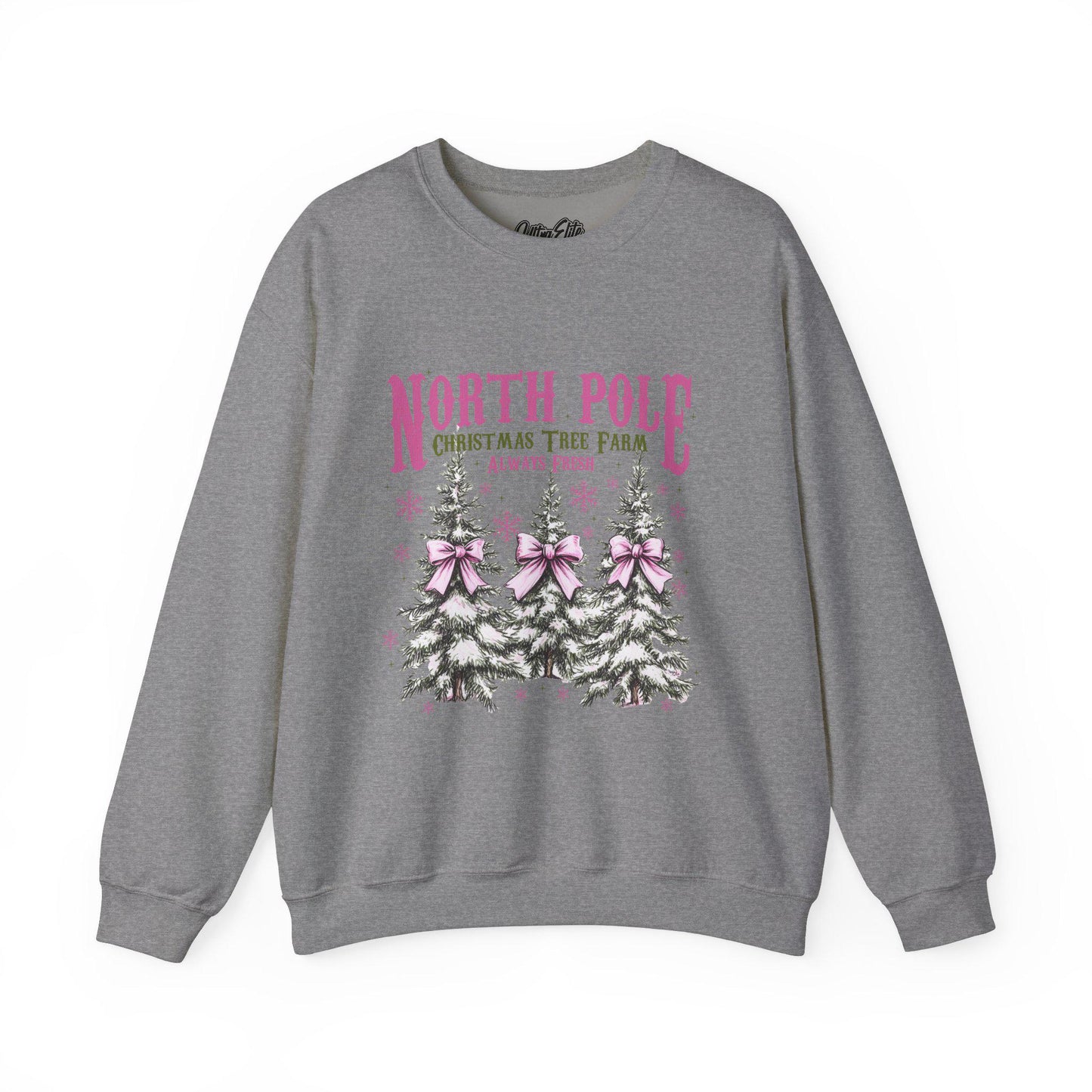 North Pole Christmas Shirt: Family Matching Long Sleeve Tee