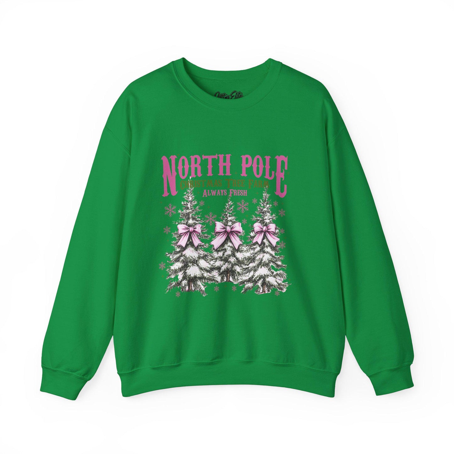 North Pole Christmas Shirt: Family Matching Long Sleeve Tee