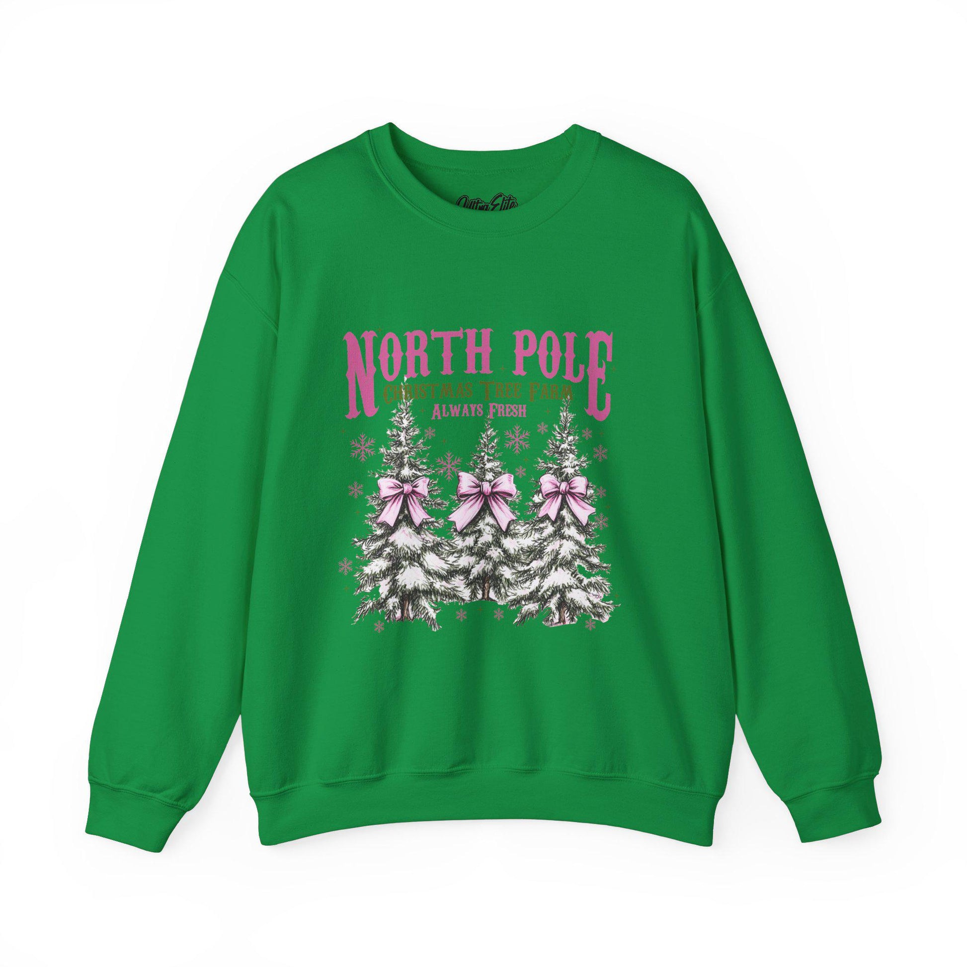 North Pole Christmas Shirt: Family Matching Long Sleeve Tee