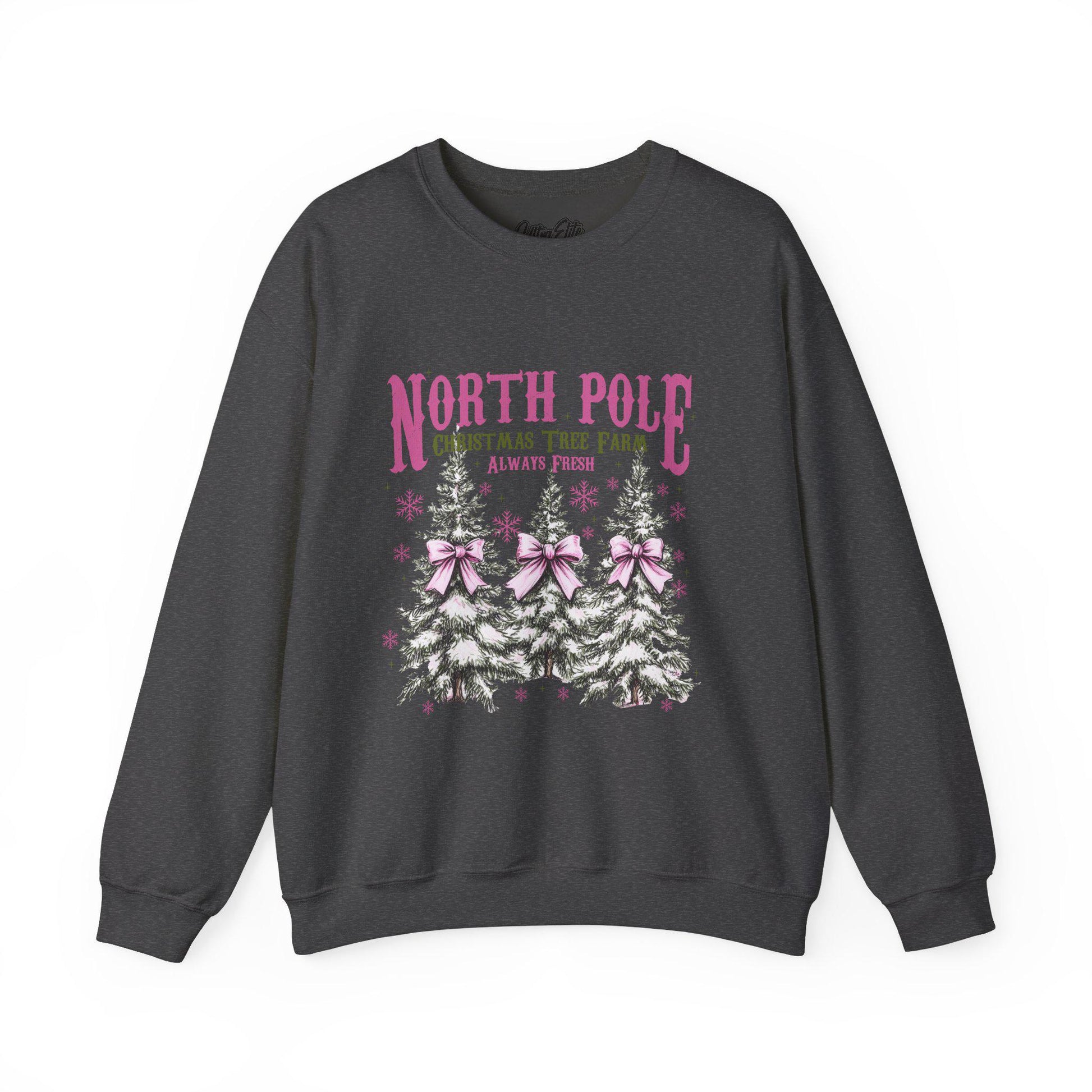 North Pole Christmas Shirt: Family Matching Long Sleeve Tee
