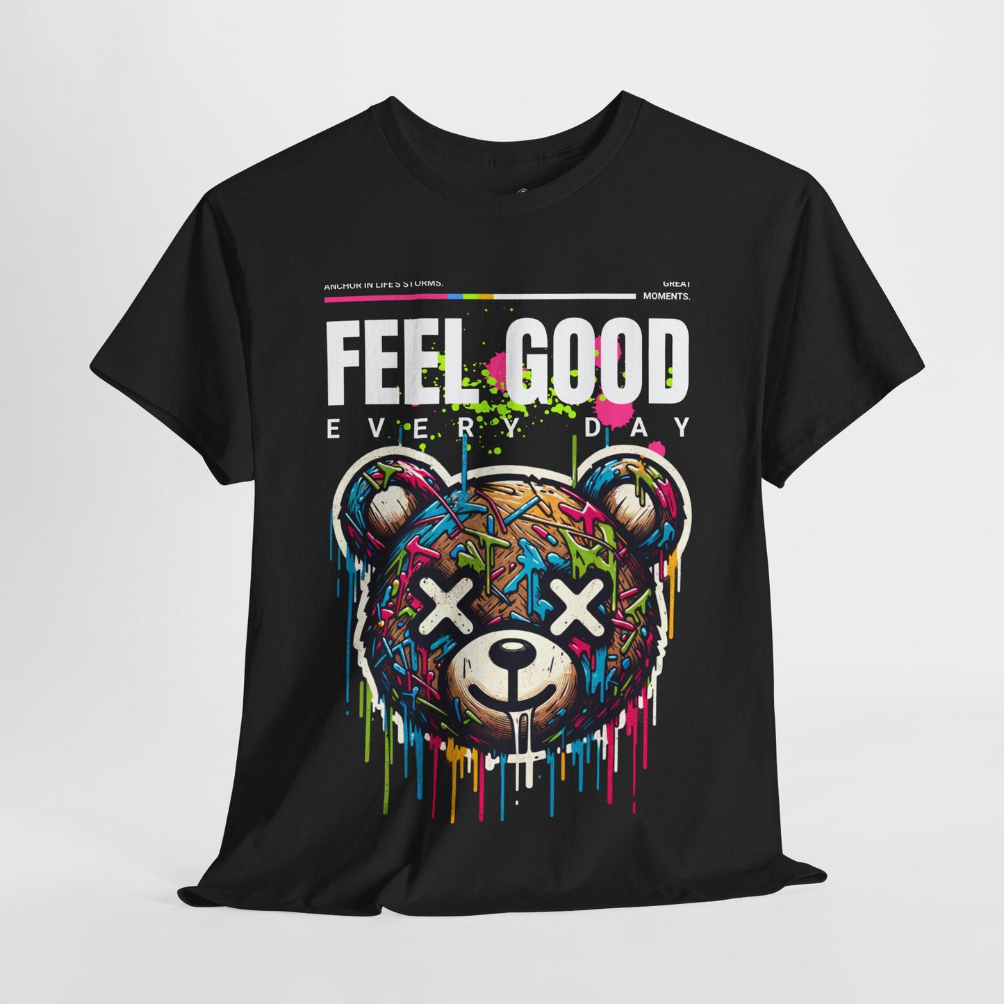 Urban Graphic Teddy Bear Tee: Compton Tupac Style