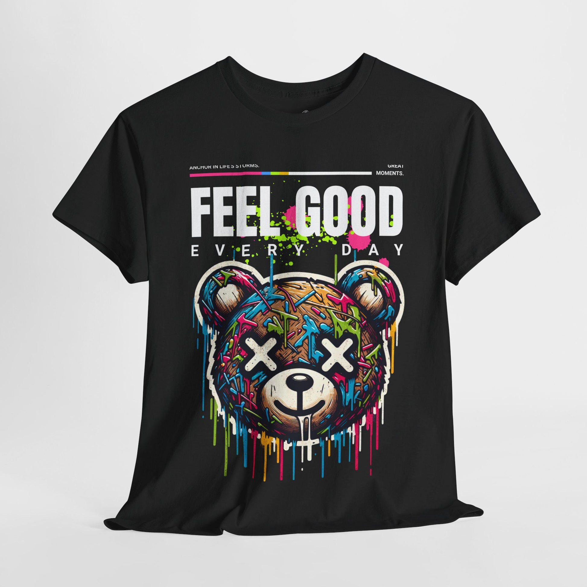 Urban Graphic Teddy Bear Tee: Compton Tupac Style