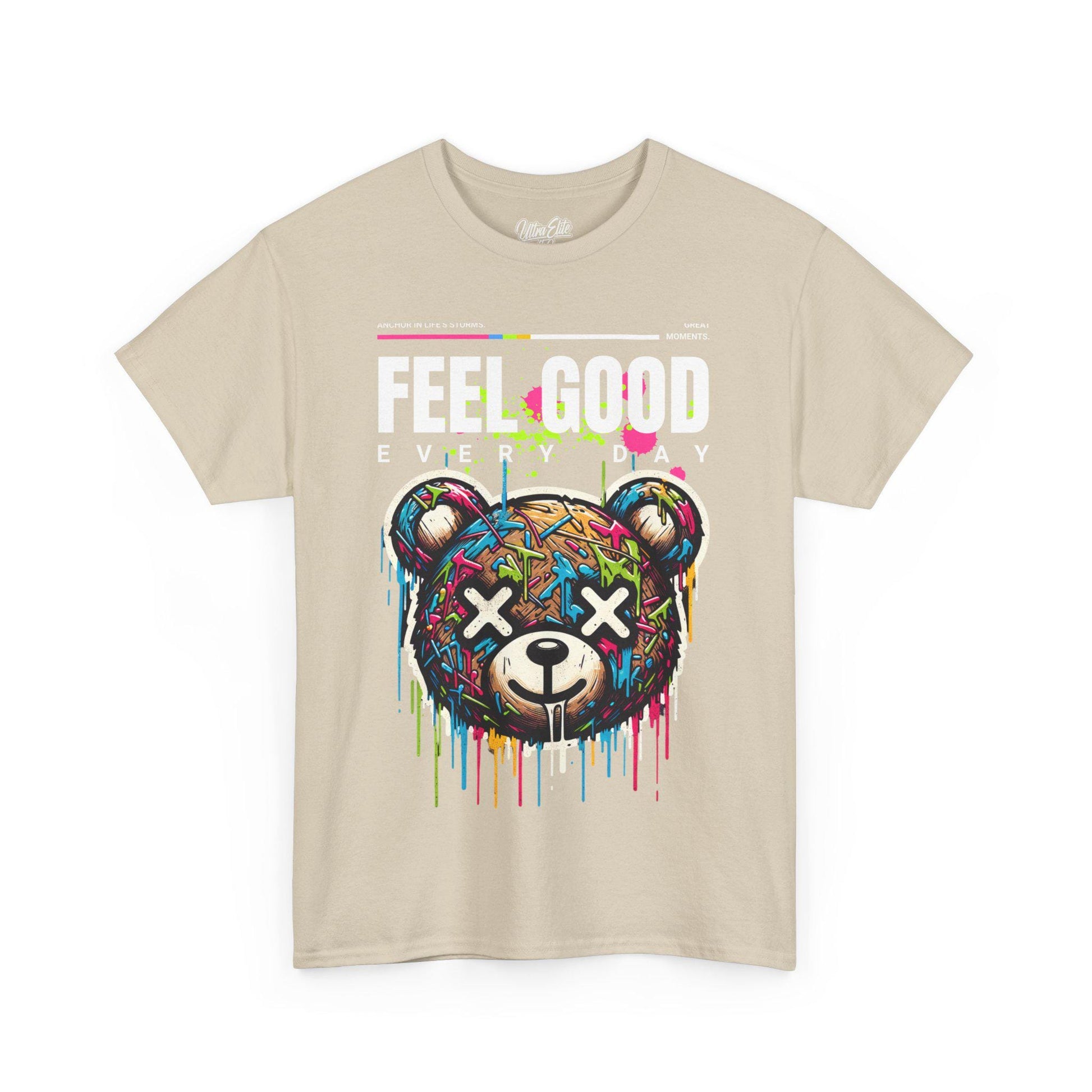 Urban Graphic Teddy Bear Tee: Compton Tupac Style