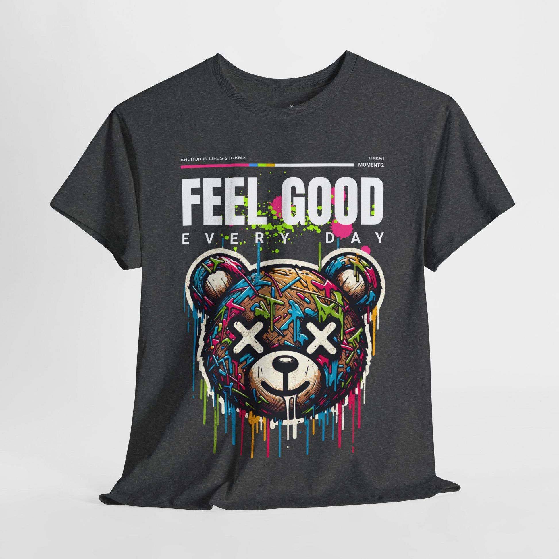 Urban Graphic Teddy Bear Tee: Compton Tupac Style