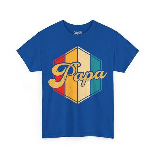 Papas are the Best Tee Funny Dad Shirt Father’s Day Gift Husband Tee Front & Back Print Gift for Dad or Husband