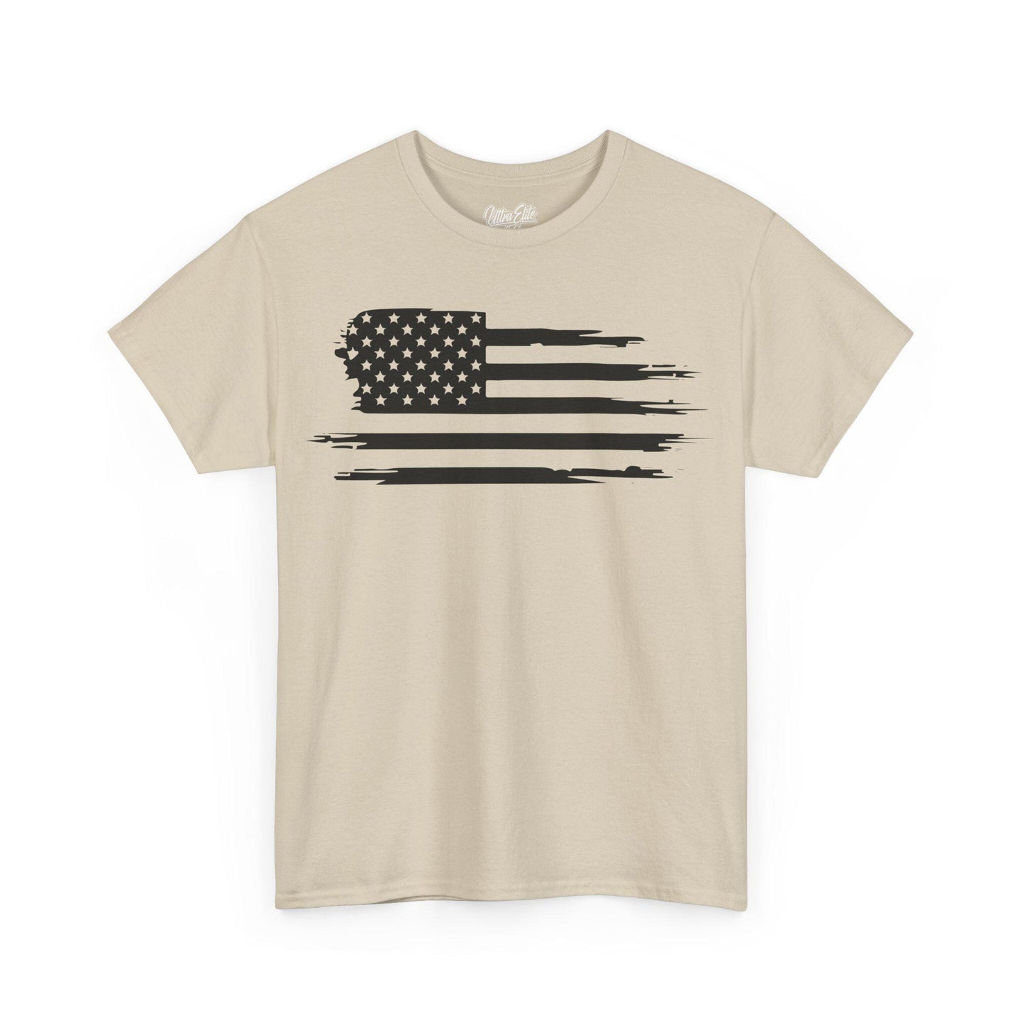 USA Flag T-Shirt: Patriotic 4th of July, Veteran, Gym Wear
