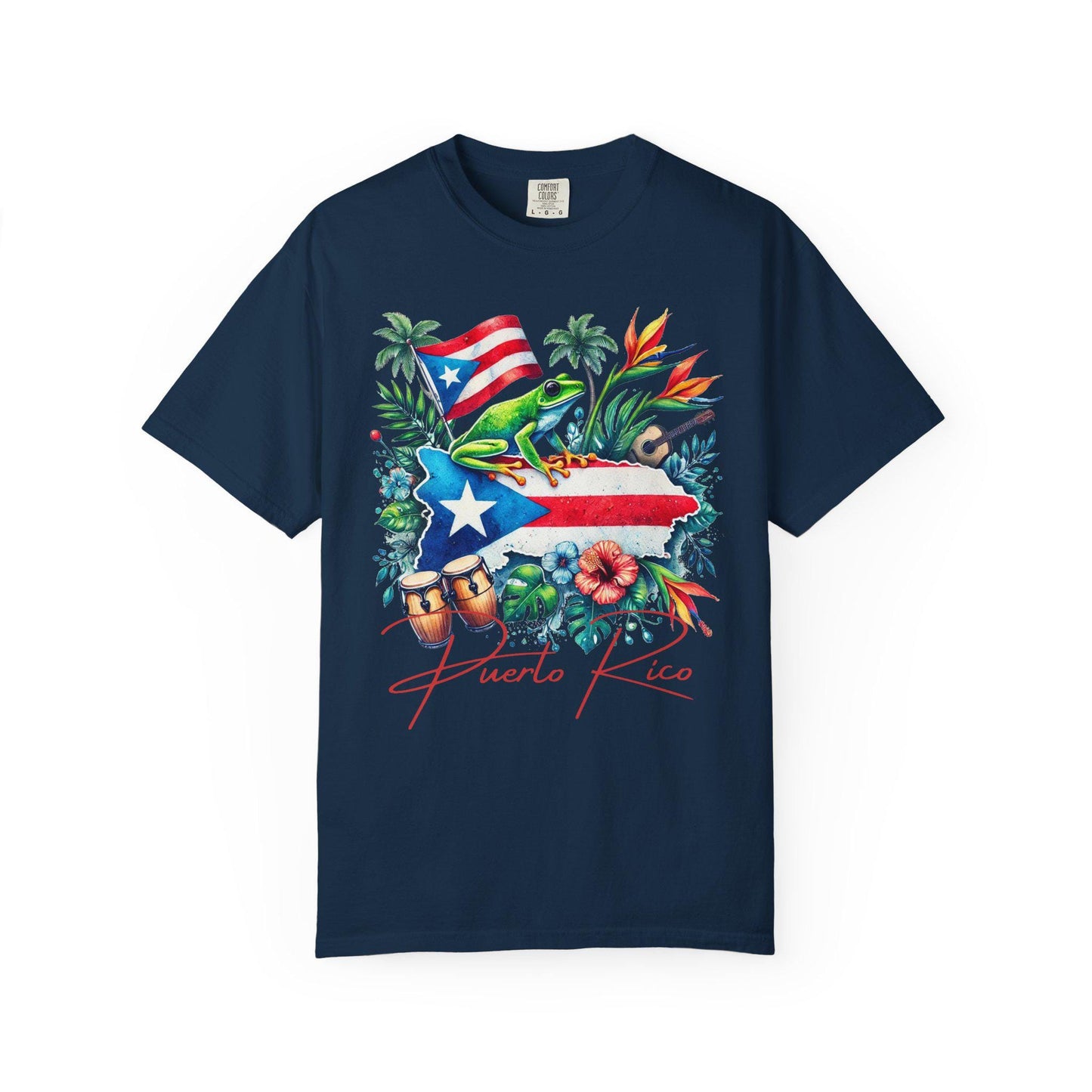 Puerto Rican Flag T-Shirt: Boricua Pride, Puerto Rico Gift