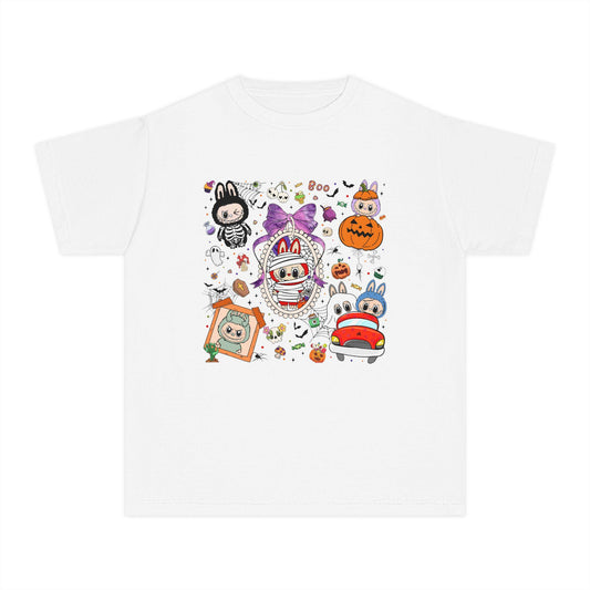 Labubu Monster Kids T-Shirt: Harajuku Party Tee, Pop Mart Fan Apparel