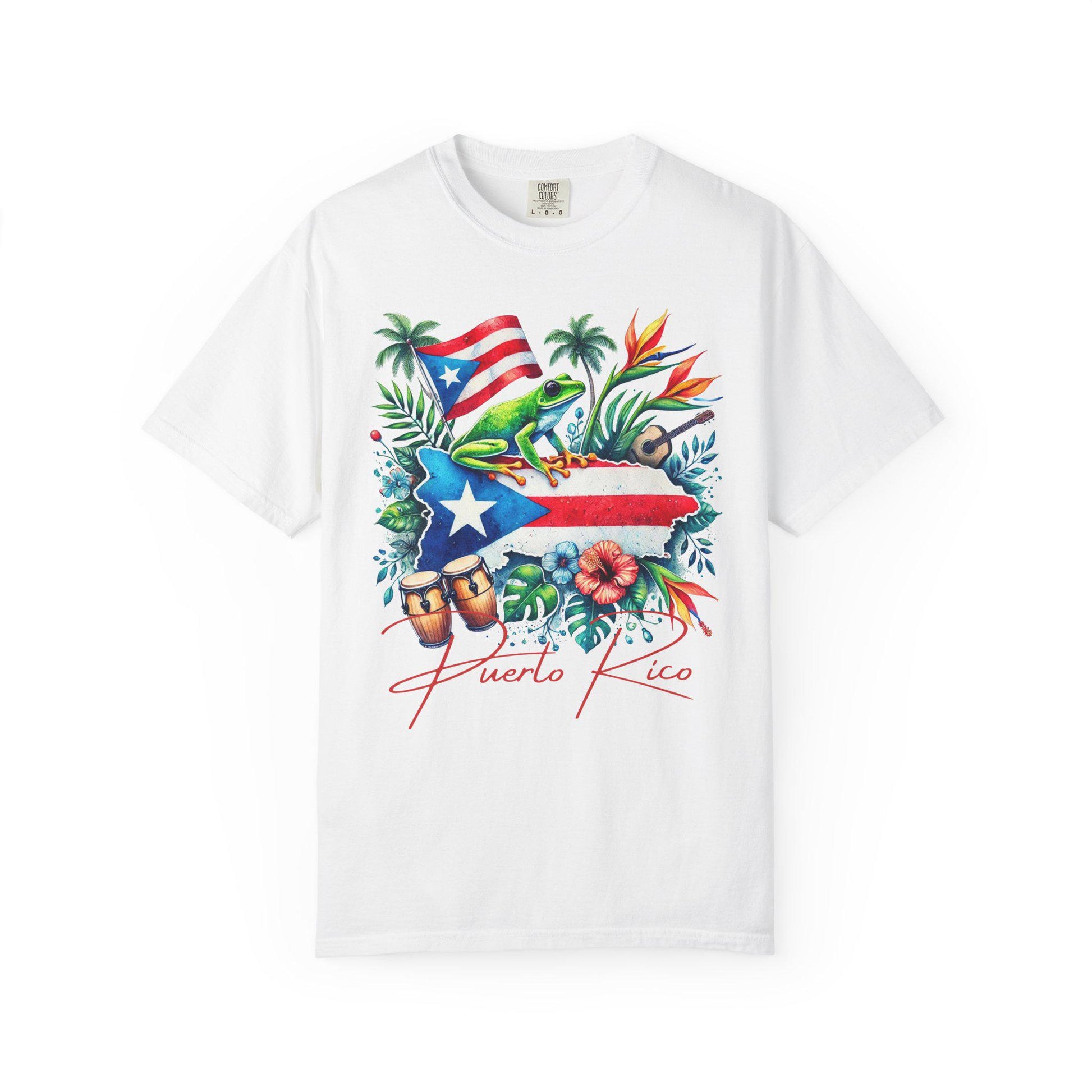 Puerto Rican Flag T-Shirt: Boricua Pride, Puerto Rico Gift
