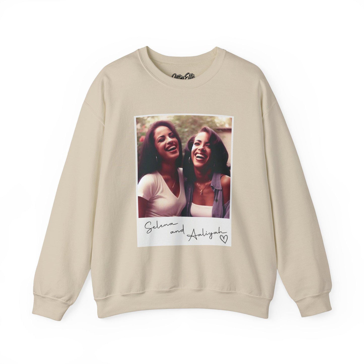 Selena & Aaliyah Graphic Sweatshirt: 90s Music Legends Tee