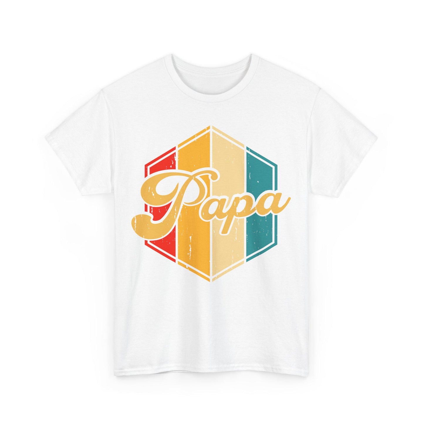 Papas are the Best Tee Funny Dad Shirt Father’s Day Gift Husband Tee Front & Back Print Gift for Dad or Husband